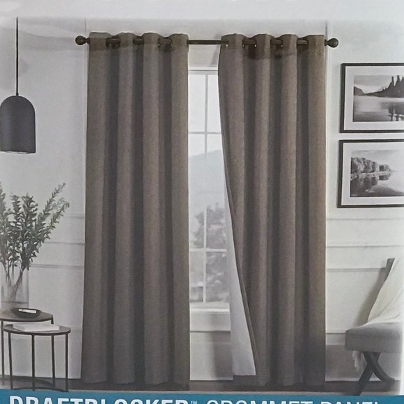 Brookstone Accents | Brookstone Grommet Window Curtain Panel | Poshmark